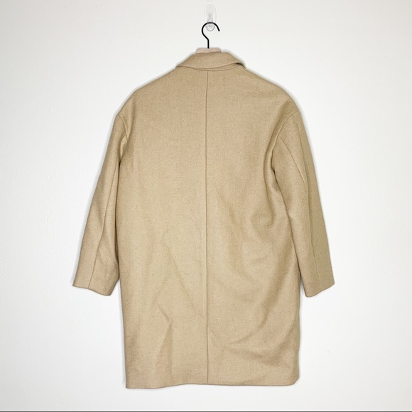 NWT Everlane The Cocoon Camel Long Sleeve Coat 0 - Picture 3 of 11